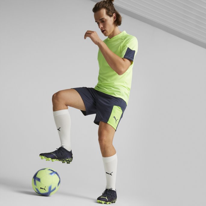 Puma På Tilbud Parisian Night-fizzy Light Individuell Finale Fotball Treningsshorts For Menn