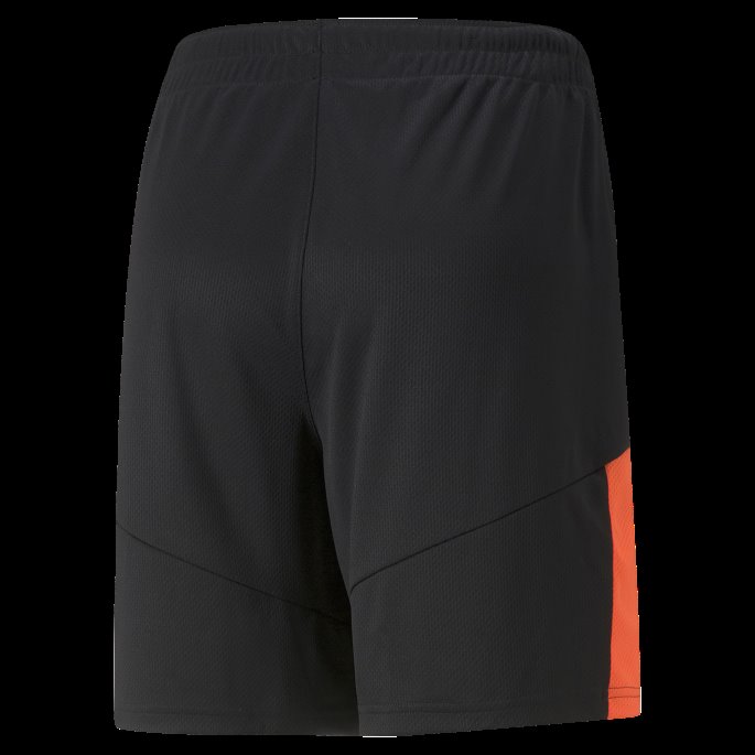 Svart-ild Coral Puma På Salg Individuell Finale Fotball Trening Shorts Menn