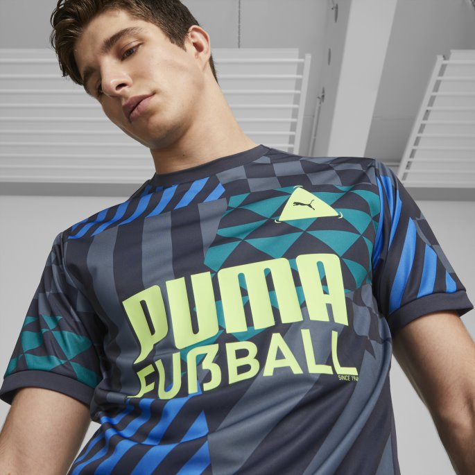 Parisisk Nattblå Glimmer Fu Ball Park Fotballdrakt Menn Puma På Tilbud