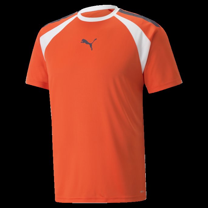 Puma På Tilbud Teamliga Herre Tee Cherry Tomat