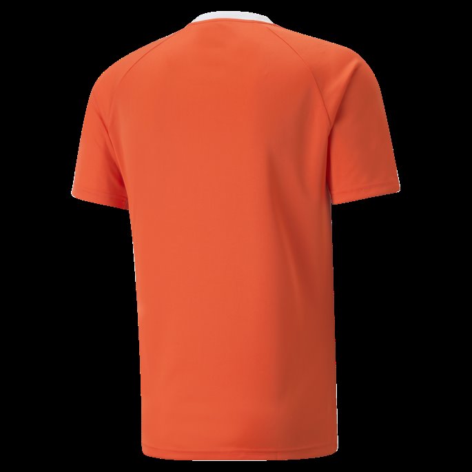 Puma På Tilbud Teamliga Herre Tee Cherry Tomat