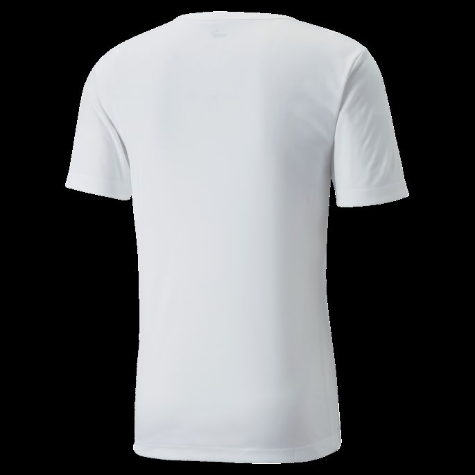 Puma På Salg Individualrise Fotball Logo T-skjorte Menn Hvit-svart