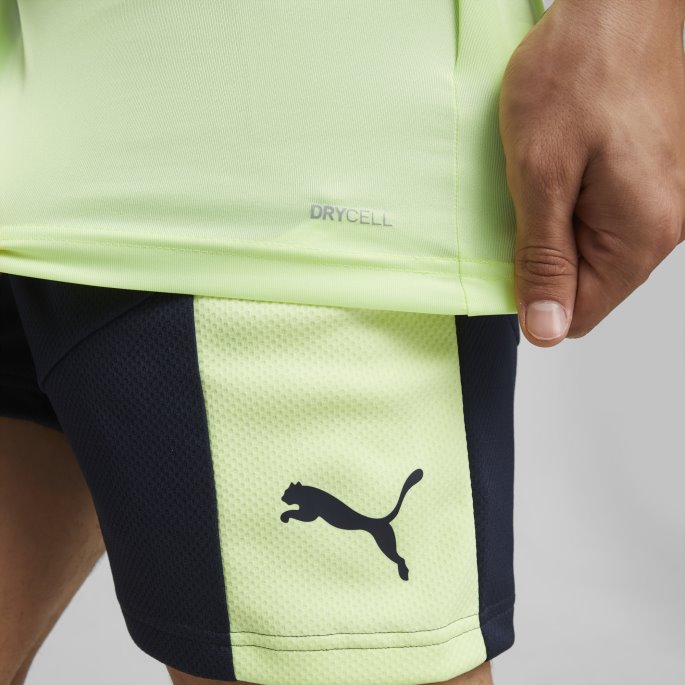 Puma På Salg Sprudlende Lys-parisisk Natt Individualrise Fotball Logo Tee Menn