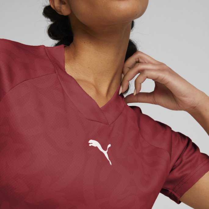 Puma På Salg Hun Flytter Spillet Fotballdrakt Kvinner Intens Rød