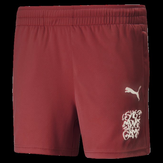 Puma På Salg Intens Rød Hun Flytter Spillet Fotballshorts Kvinner