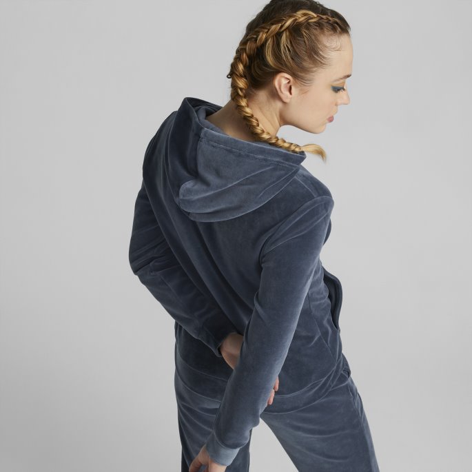 Evening Sky Essentials+ Hettegenser I Velour Kvinner Puma På Tilbud