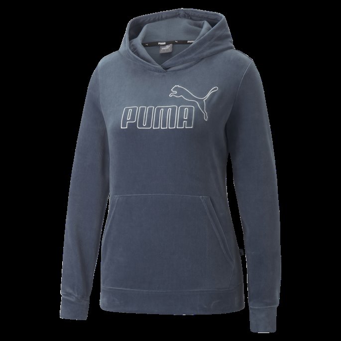 Evening Sky Essentials+ Hettegenser I Velour Kvinner Puma På Tilbud