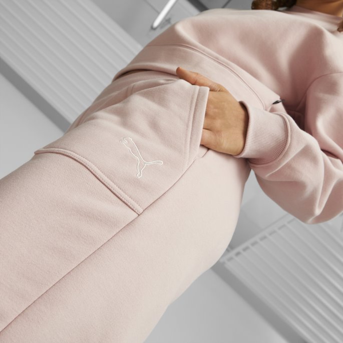 Puma På Tilbud Loungewear Dress Kvinner Rosenkvarts