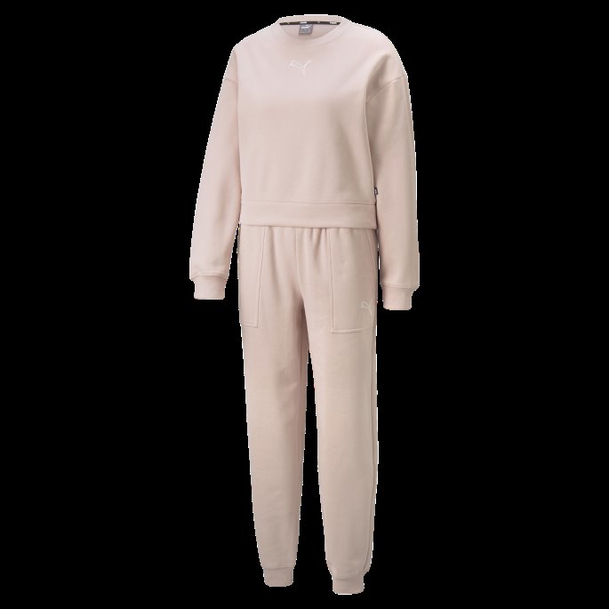 Puma På Tilbud Loungewear Dress Kvinner Rosenkvarts