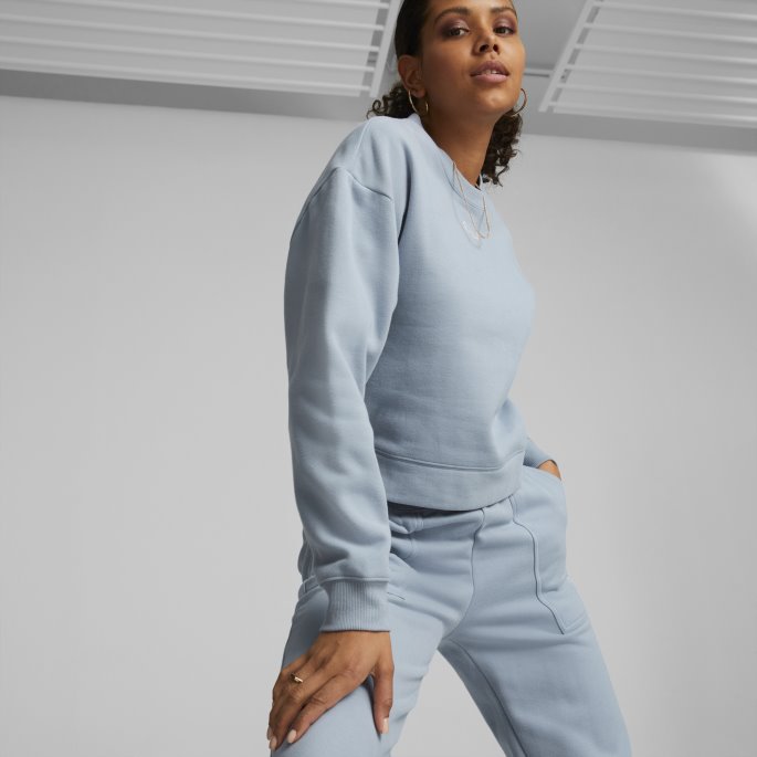 Puma På Salg Blå Vask Loungewear Dress Kvinner
