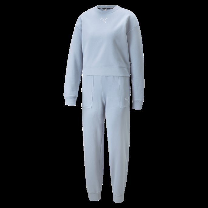 Puma På Salg Blå Vask Loungewear Dress Kvinner
