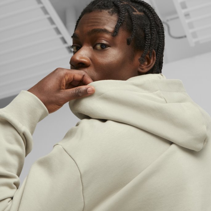 Puma På Tilbud Bedre Hettegenser For Menn Pebble Grå