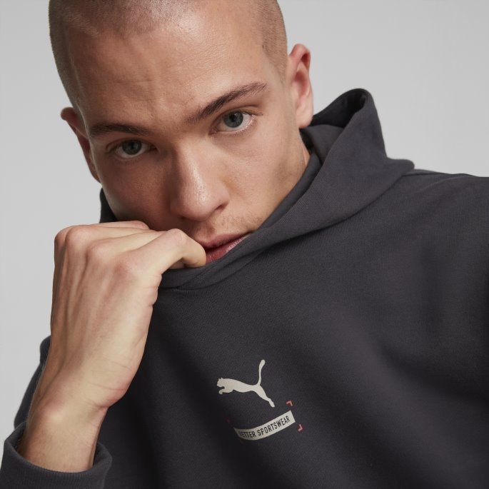 Puma På Tilbud Phantom Black Better Hettegenser For Menn