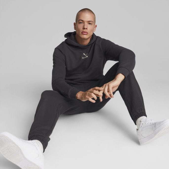 Puma På Tilbud Phantom Black Better Hettegenser For Menn