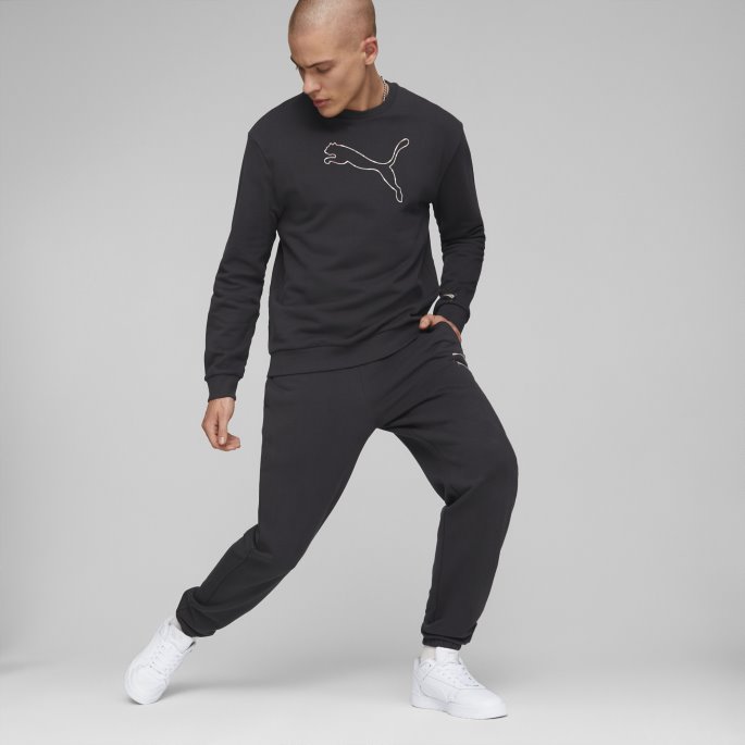Better Crew Neck Herregenser Phantom Black Puma På Salg