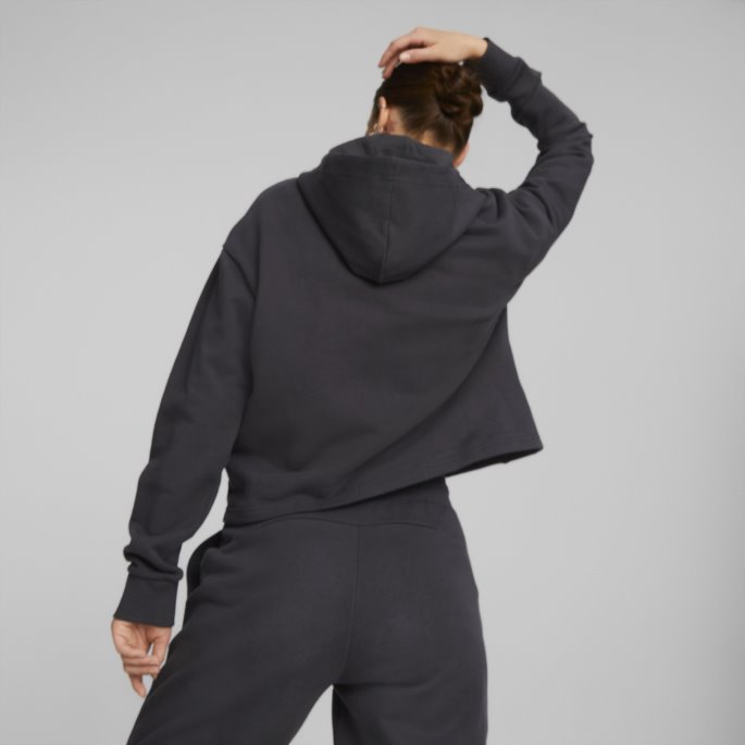 Bedre Dame Hettegenser Puma På Tilbud Phantom Black