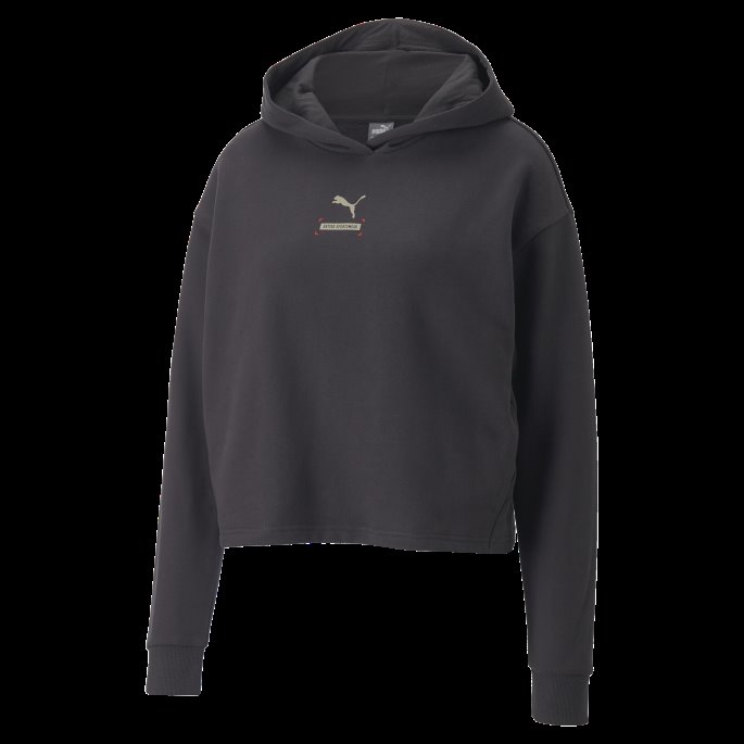 Bedre Dame Hettegenser Puma På Tilbud Phantom Black