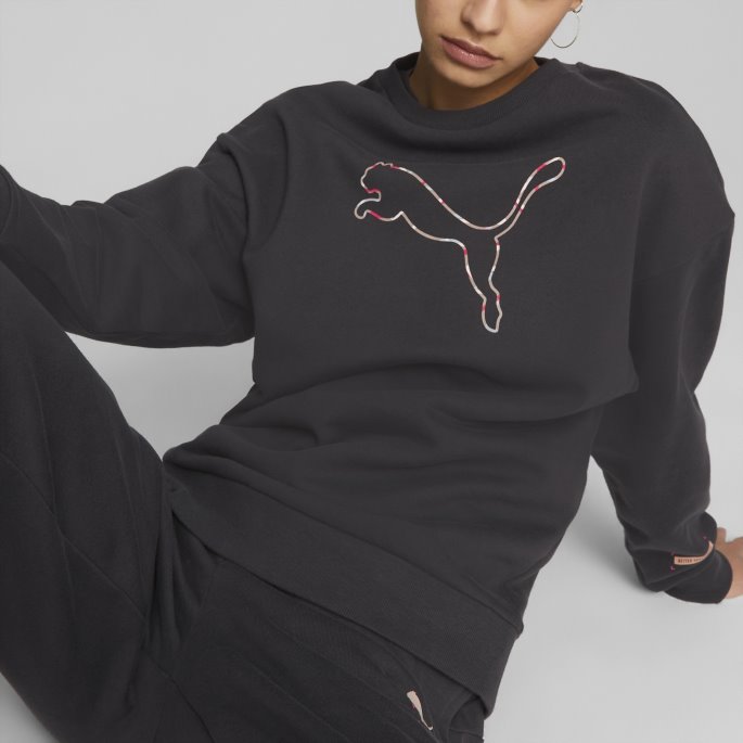 Puma På Tilbud Phantom Black Bedre Damegenser Med Rund Hals