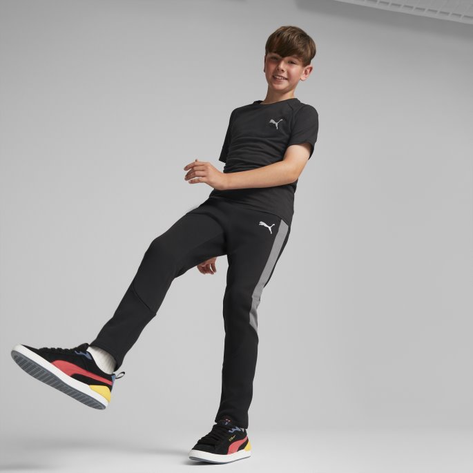 Evostripe Tee Ungdom Svart Puma På Salg