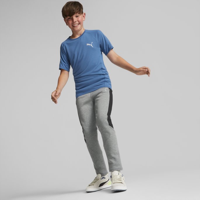 Lake Blue Evostripe Tee Ungdom Puma På Salg
