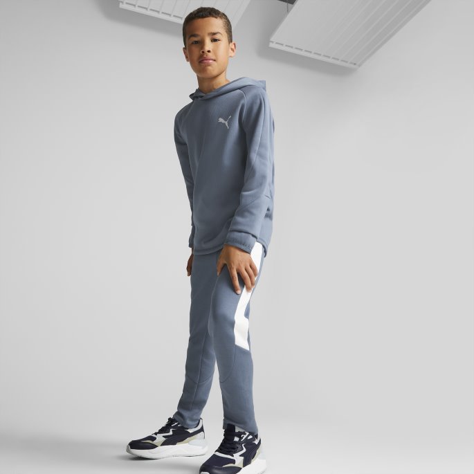 Kveldshimmel Puma På Salg Evostripe Ungdomshettegenser