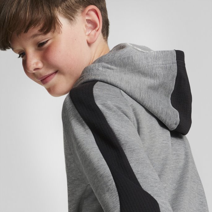 Evostripe Jakke Med Full Glidelås Ungdom Mellomgrå Lyng Puma På Tilbud