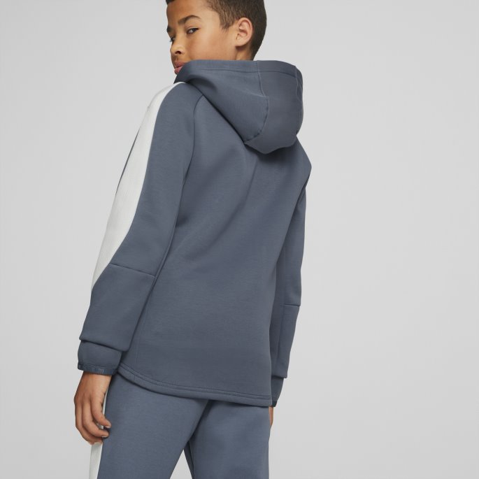 Puma På Tilbud Kveld Himmel Evostripe Full Glidelås Jakke Ungdom
