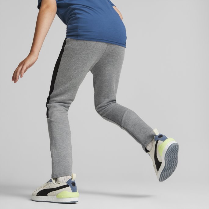 Evostripe Ungdomsbukse Puma På Tilbud Mellomgrå Lyng