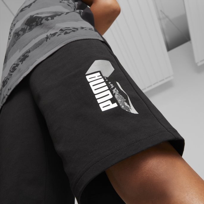 Alpha Shorts Ungdom Puma På Tilbud Svart