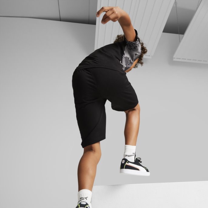 Alpha Shorts Ungdom Puma På Tilbud Svart