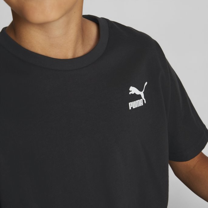 Classics Matchers Tee Ungdom Svart Puma På Salg