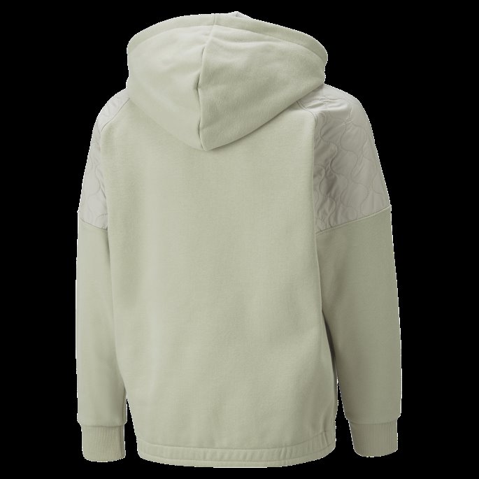 Pebble Grey Puma På Salg Classics Matchers Hettegenser Ungdom