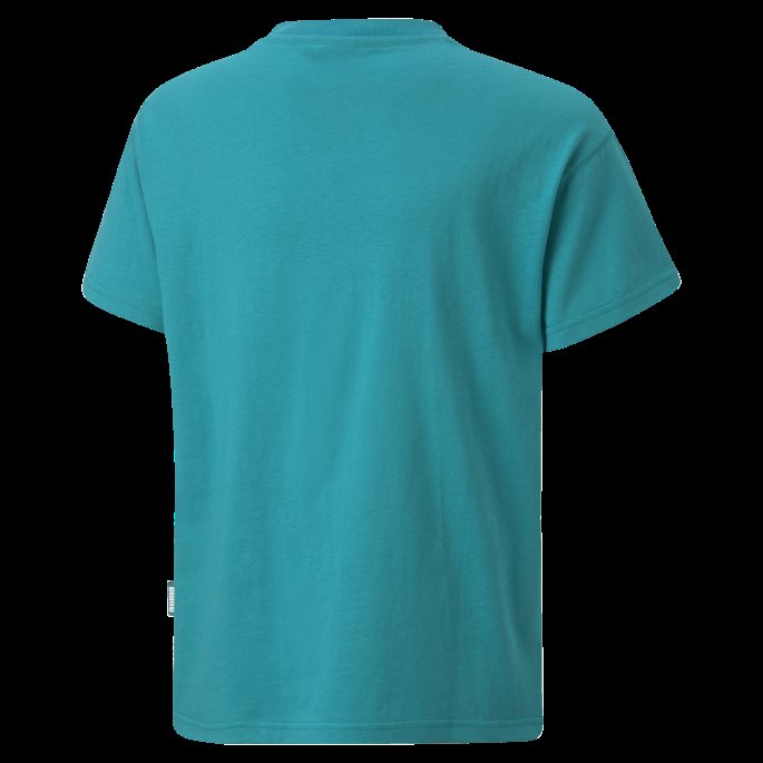 Fandom Ungdomst-skjorte Puma På Salg Deep Aqua