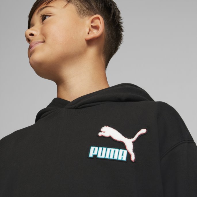 Svart Puma På Salg Fandom Hettegenser Ungdom