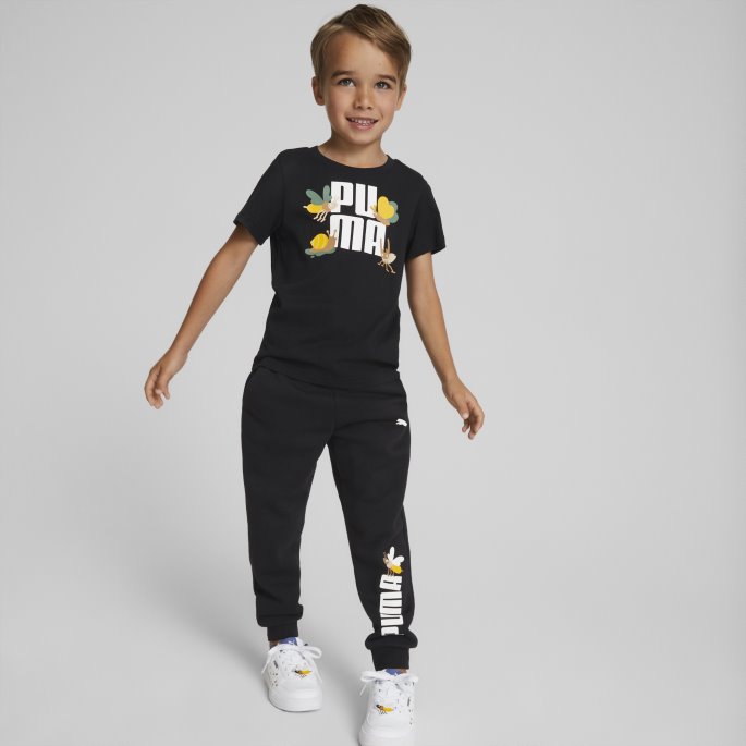 Puma På Tilbud Small World Tee Kids Black