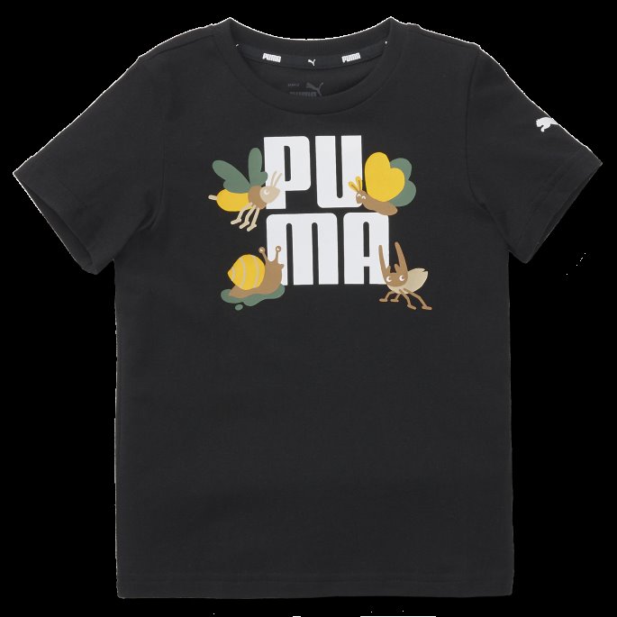 Puma På Tilbud Small World Tee Kids Black