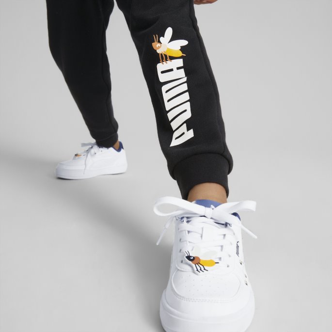 Puma På Tilbud Svart Liten Verden Joggebukse For Barn