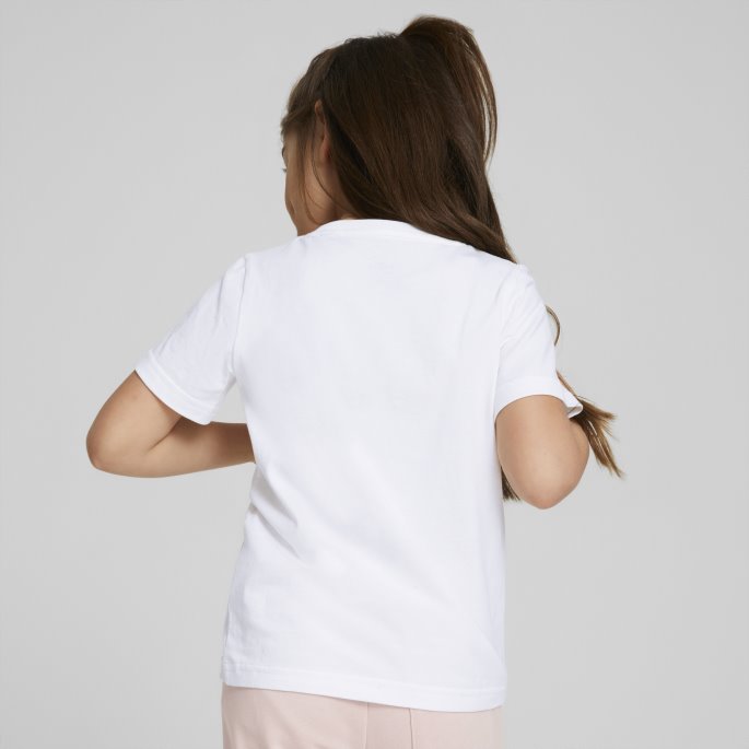 Puma På Tilbud Small World Tee Barn Hvit