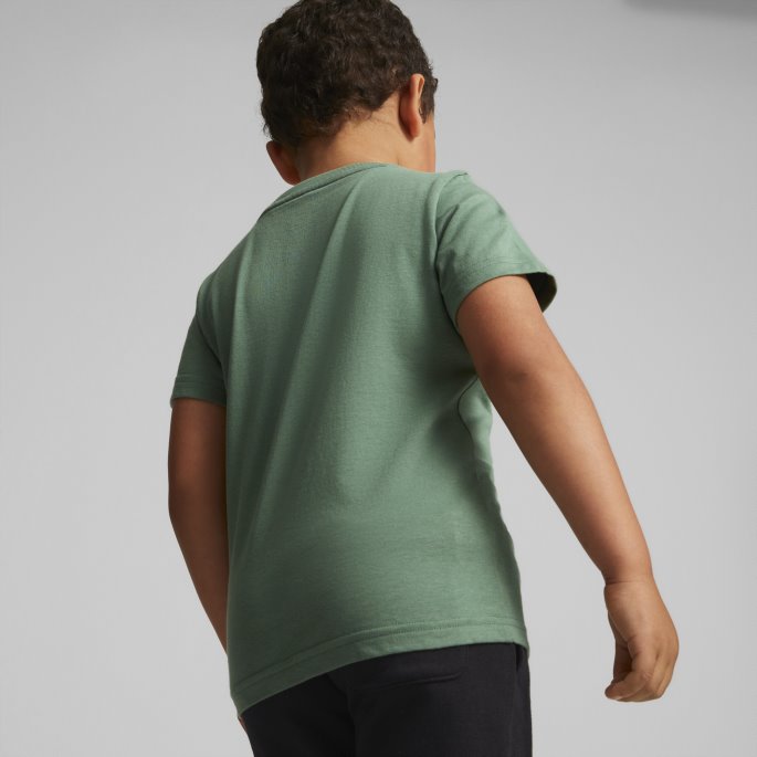 Small World Tee Kids Puma På Salg Dyp Skog