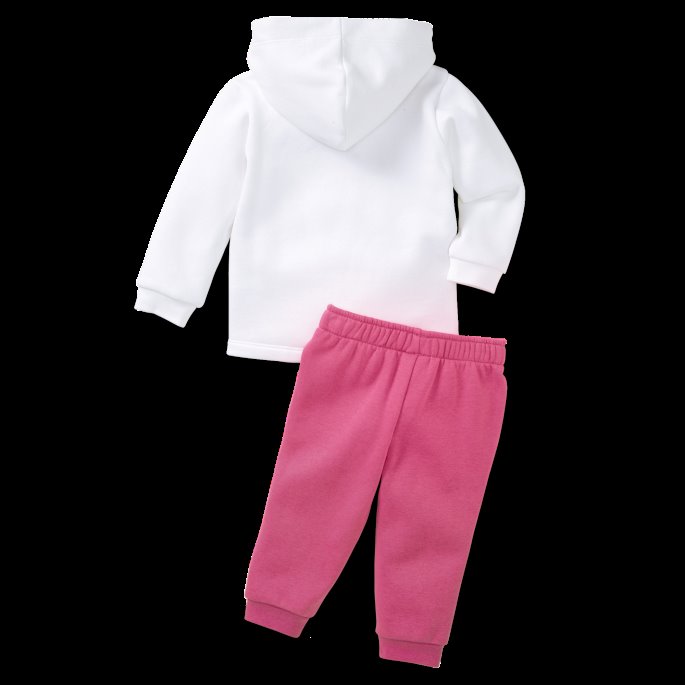 Minikatter Colourblock Joggedress Babyer Puma På Tilbud Solnedgang Rosa