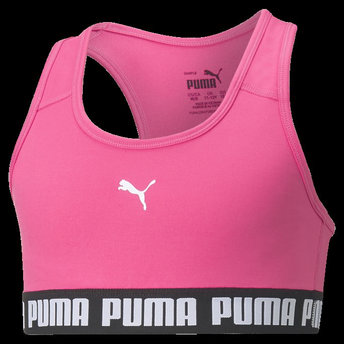 Puma På Tilbud Solnedgang Rosa Sterk Ungdoms-BH Topp
