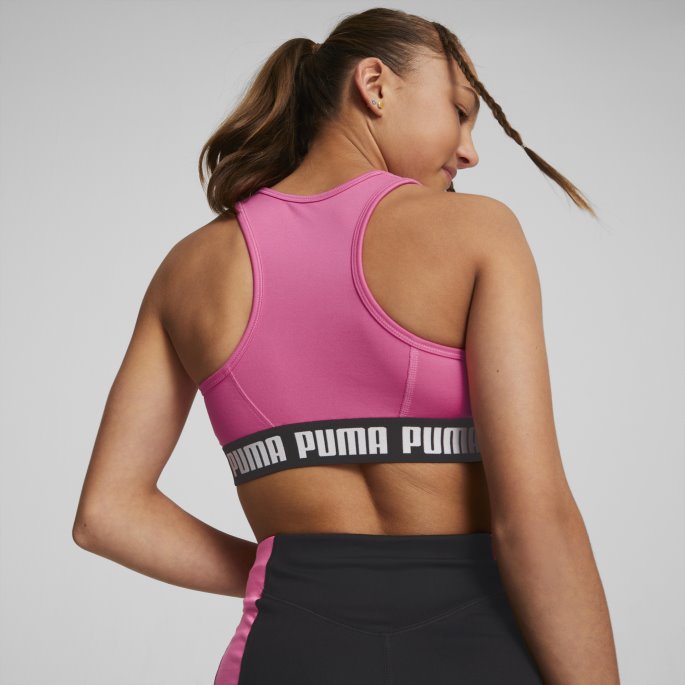 Puma På Tilbud Solnedgang Rosa Sterk Bh Topp Ungdom