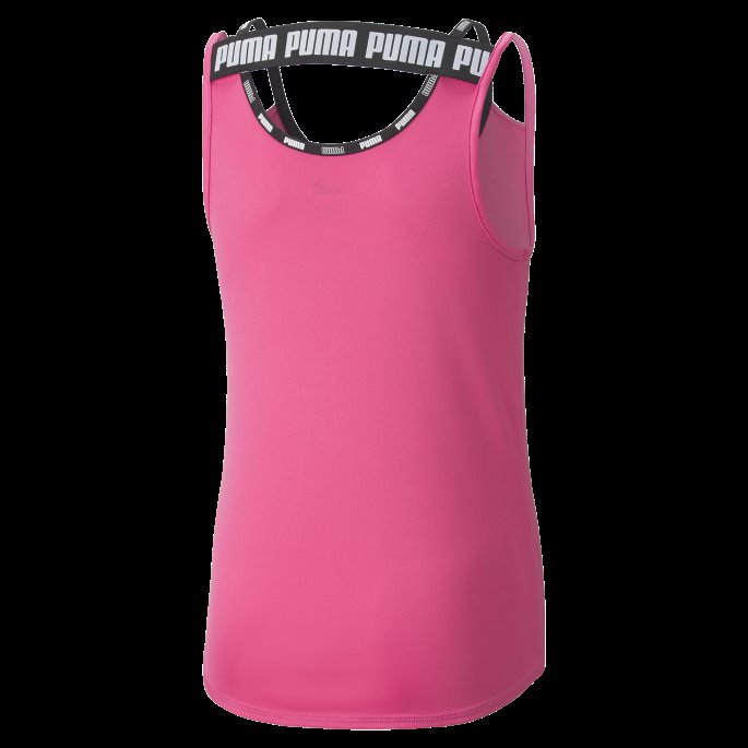 Puma På Salg Sterk Ungdomstrening Tank Top Solnedgang Rosa