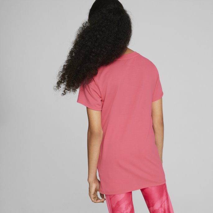 Favoritter Tee Ungdom Puma På Salg Solnedgang Rosa