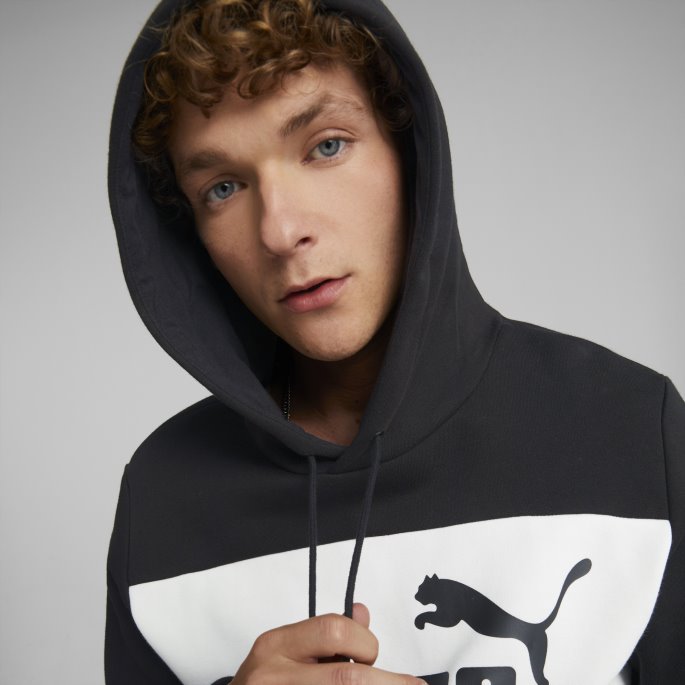 Sort Essentials+ Colourblock Hettegenser Herre Puma På Tilbud
