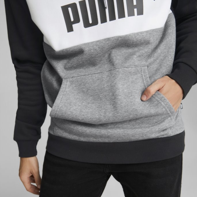 Sort Essentials+ Colourblock Hettegenser Herre Puma På Tilbud