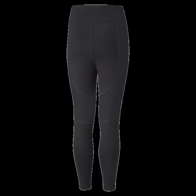 Puma På Tilbud Svart Favoritter Logo Høy Midje 7-8 Leggings Ungdom