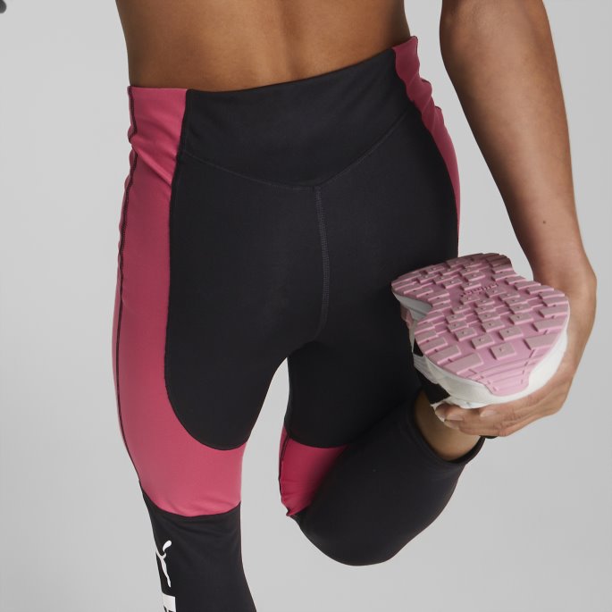Favoritter Logo Høy Midje 7-8 Leggings Ungdom Puma På Salg Solnedgang Rosa
