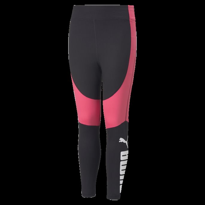 Favoritter Logo Høy Midje 7-8 Leggings Ungdom Puma På Salg Solnedgang Rosa
