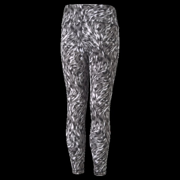 Puma På Tilbud Safari Glam Ungdom 7-8 Tights Svart-aop
